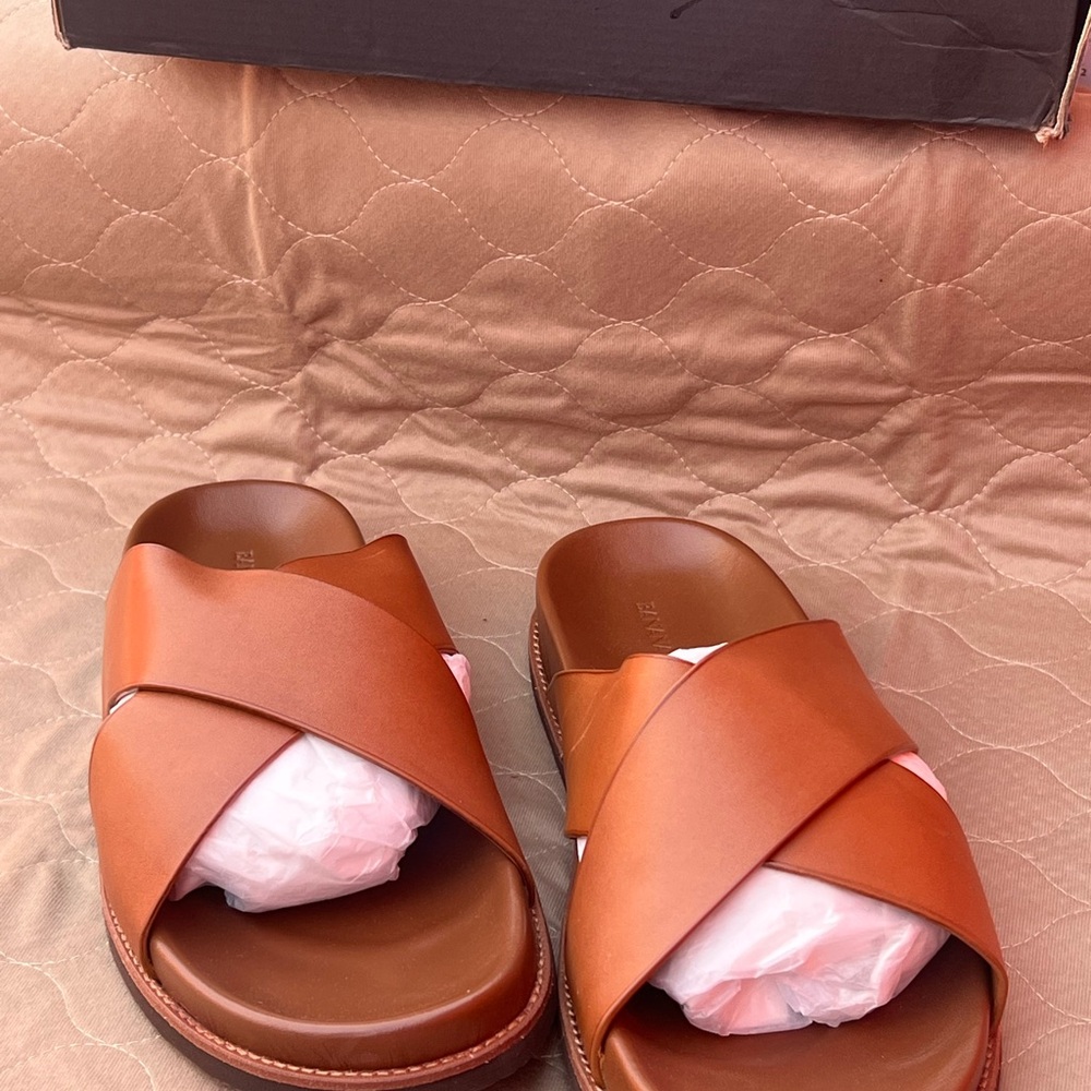 Banana Republic Brown Leather Sandals